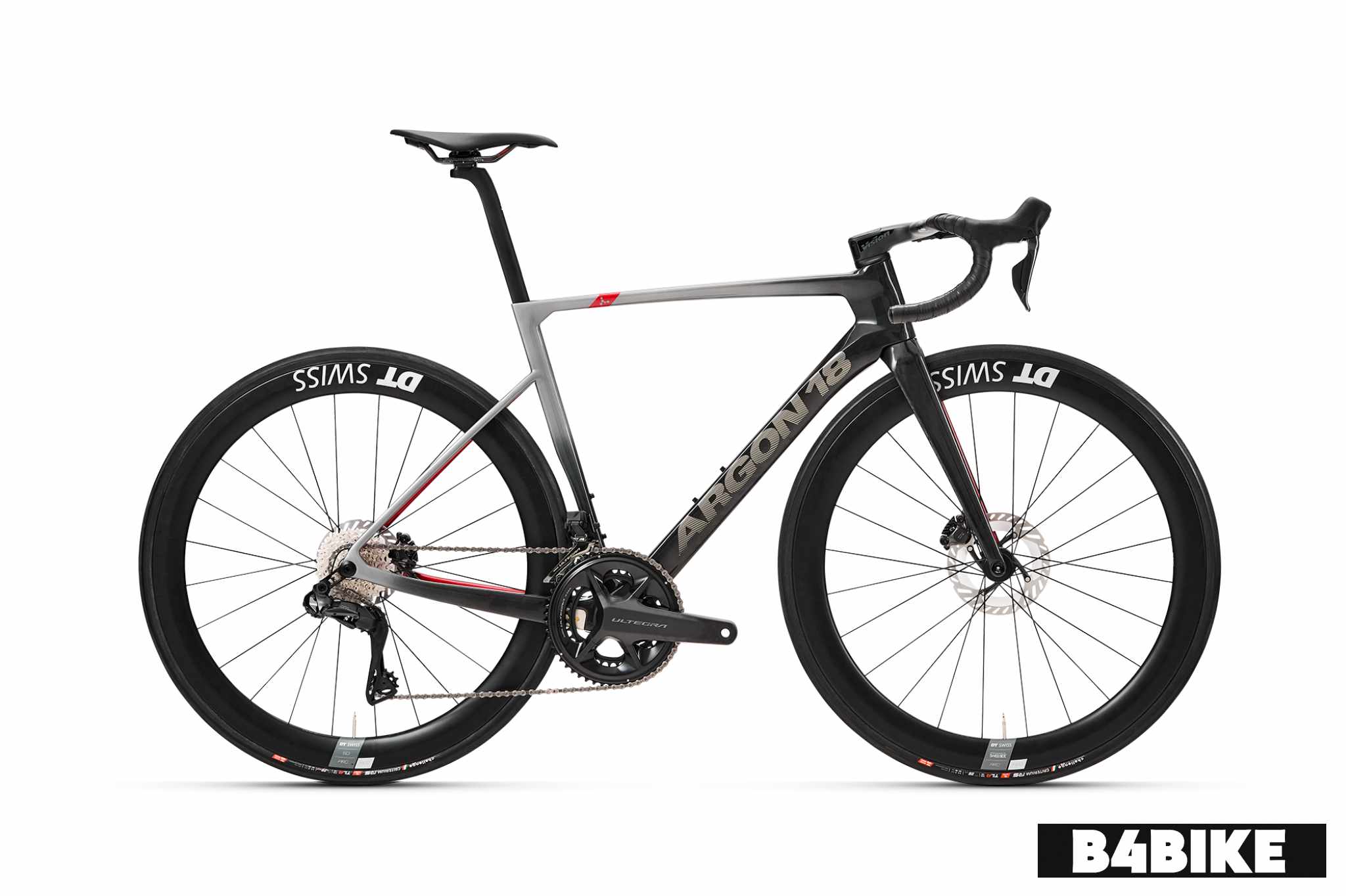 Argon 18 Sum Pro Shimano Ultegra Di2 Titanium / Racing Red