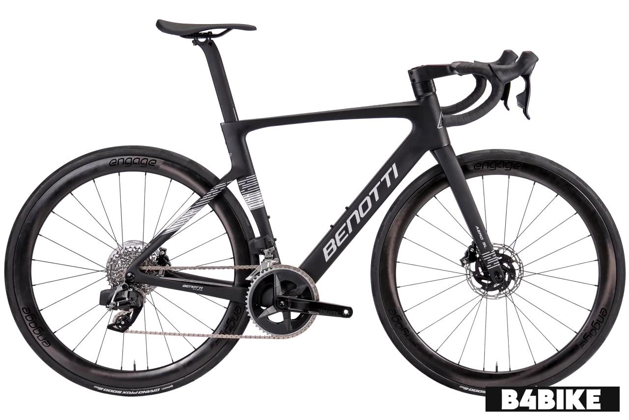 BENOTTI Aero SL SRAM Rival eTap AXS Black Silver