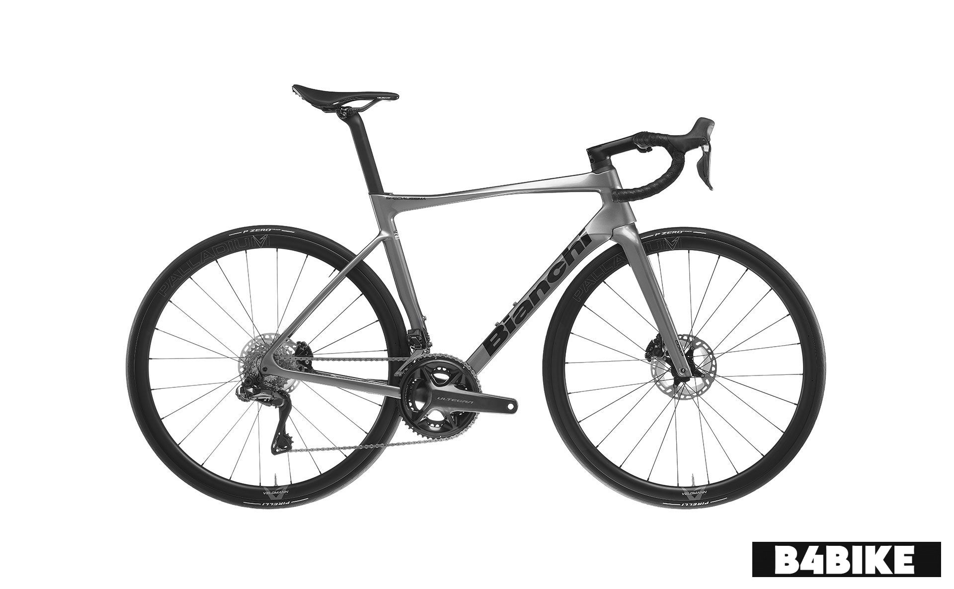 Bianchi Specialissima Comp Ultegra Di2 12sp MF - Graphite/black