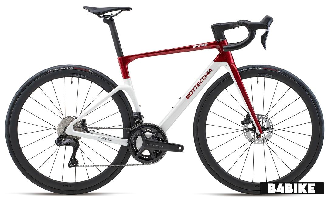 Bottecchia Emme 5 Glossy Red Ice Crack Pearl White