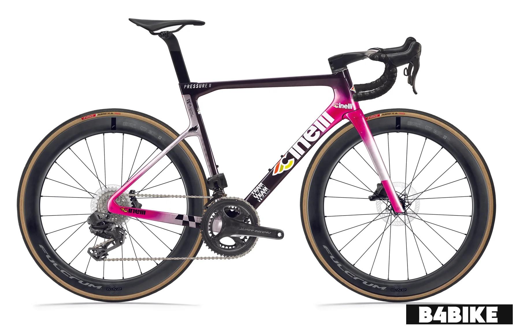 Cinelli Pressure 2 - Super Record WRL 13S Team Edition 25