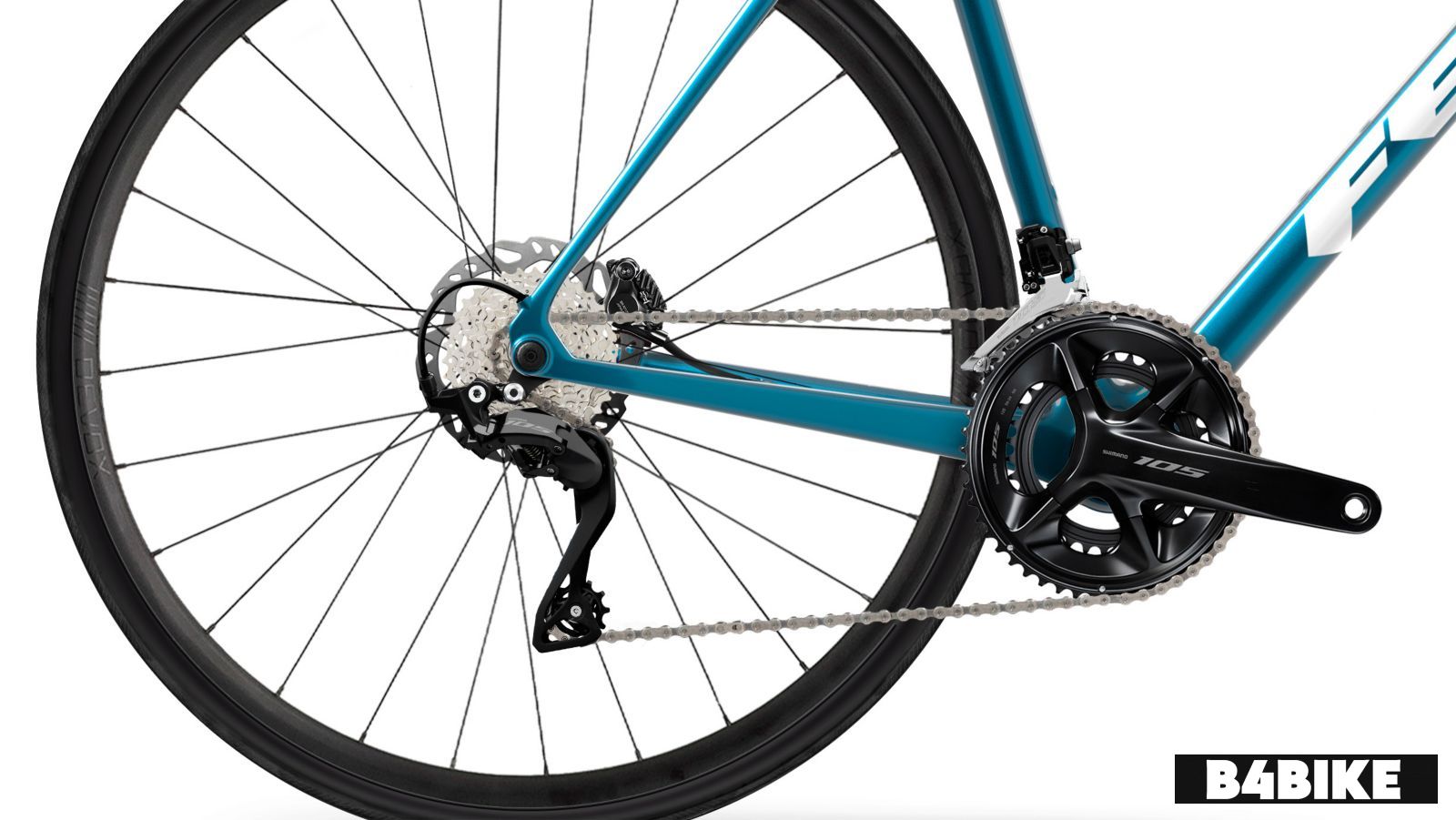 Felt FR Advanced 105 Compact crank and 11x34 cassette
