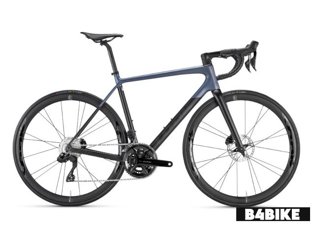 LOOK 785 Huez Grey Blue Satin