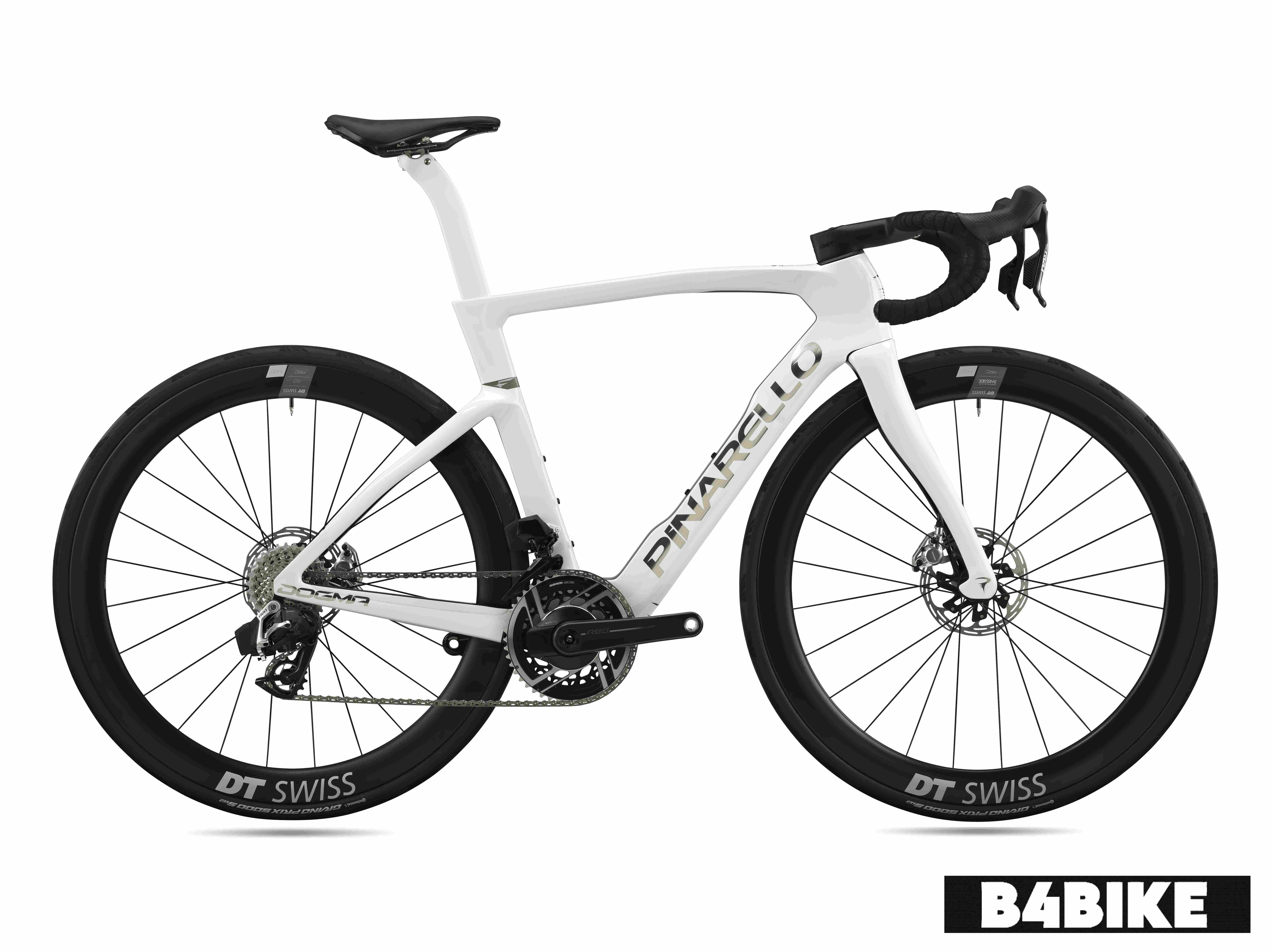 Pinarello Dogma F SRAM Red eTap AXS Edge Crystal White