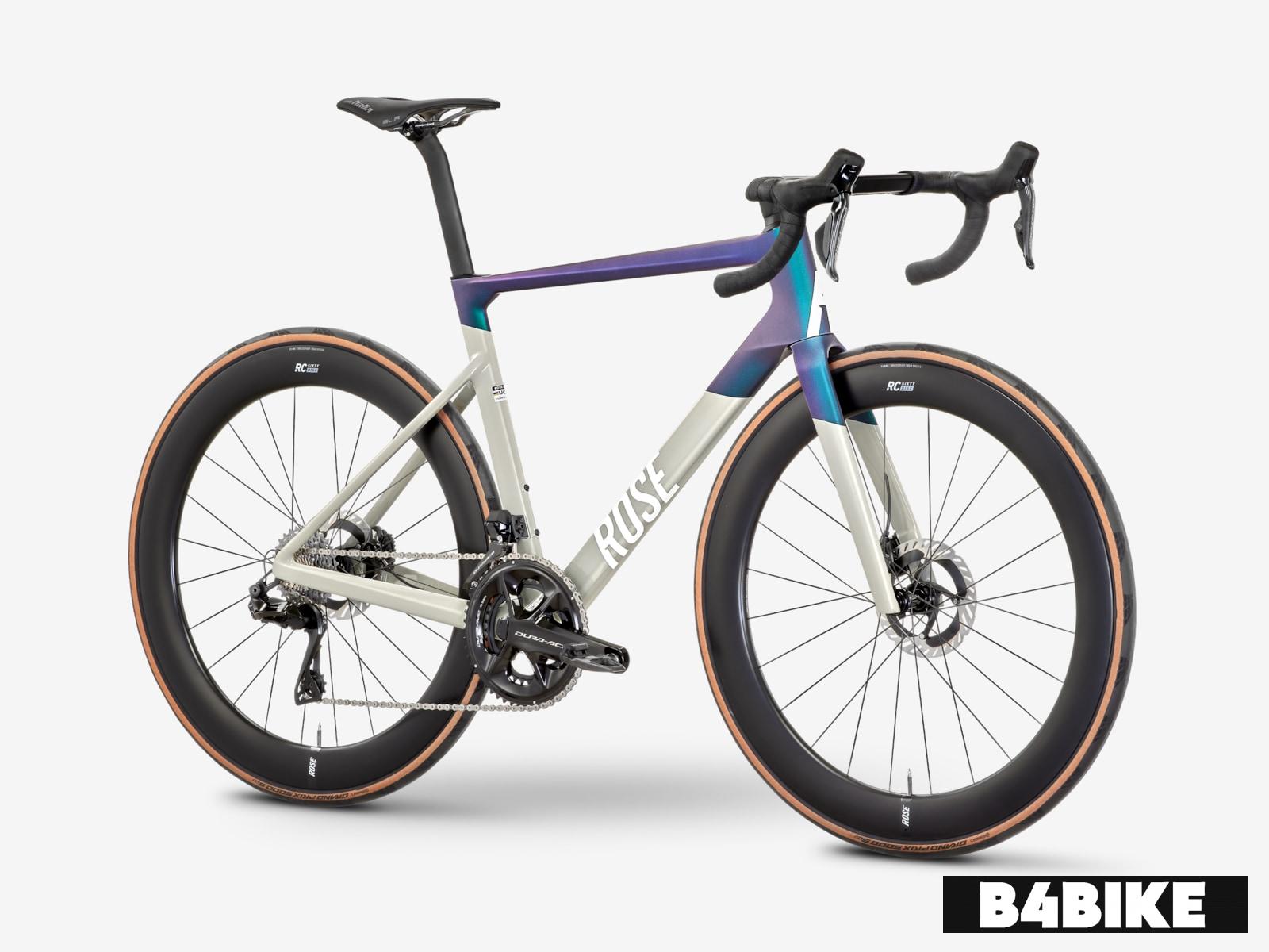 Rose Xlite 06 Dura Ace Di2 Borealis green / chalk