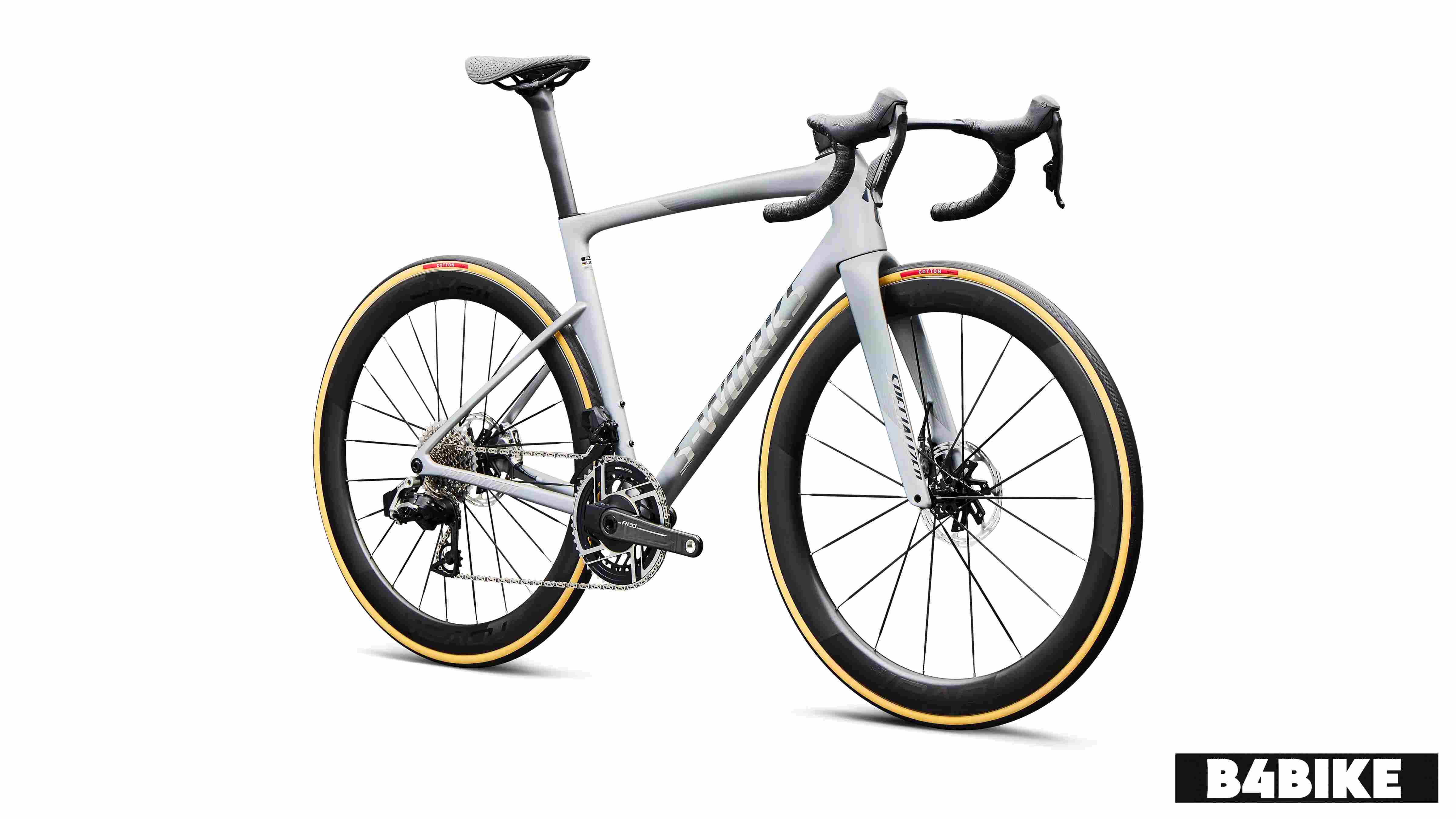 Specialized S-Works Tarmac SL9 SRAM Red AXS Satin Silver Dust