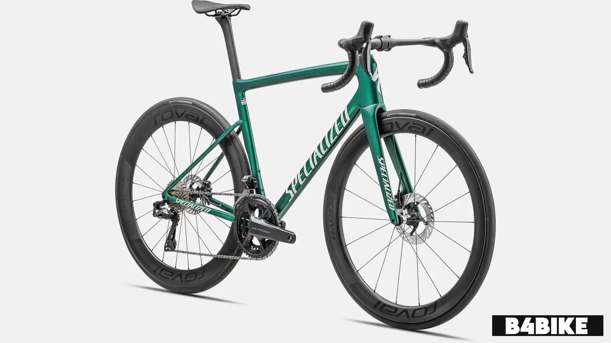 Specialized Tarmac SL8 Pro Gloss Pine Green Metallic /White