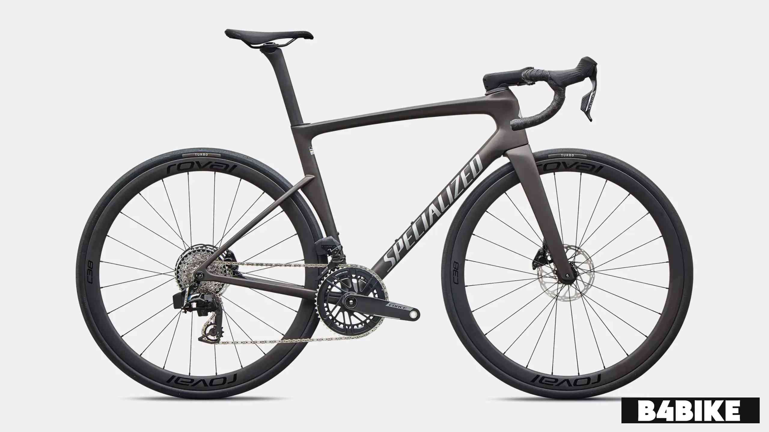 Specialized Tarmac SL9 Expert SRAM Force AXS Satin Warm Smoke Metallic