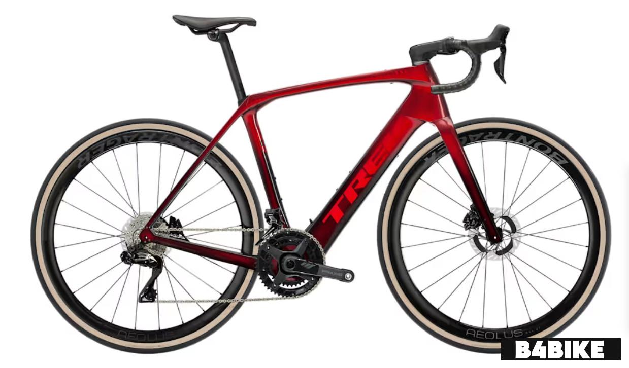 Trek Domane Plus SLR 9 Metallic Red Smoke/Red Carbon Smoke