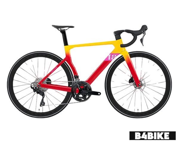 Twitter T8 Carbon WheelTop EDS TX 28-Speed Wireless Electronic Red Yellow