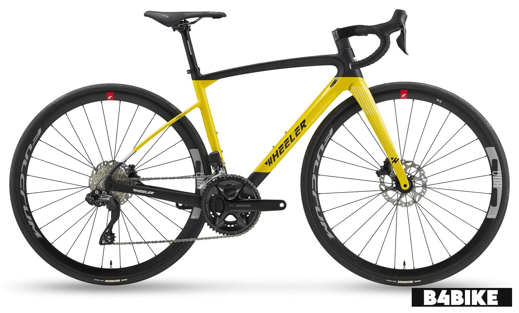Wheeler Chili 5.0 Di2 Matte Yellow/Carbon UD