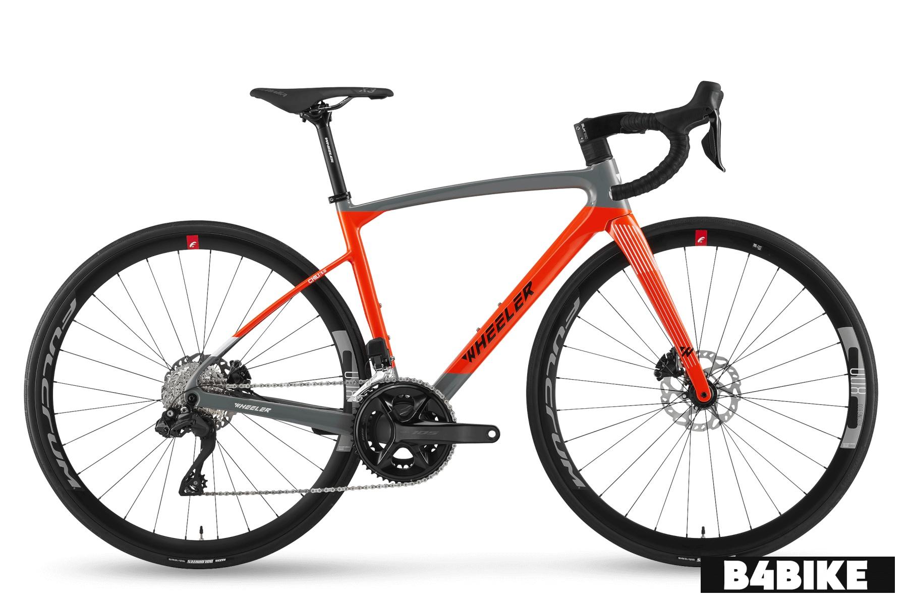 Wheeler Chili 5.0 Di2 Glossy Gray/Orange
