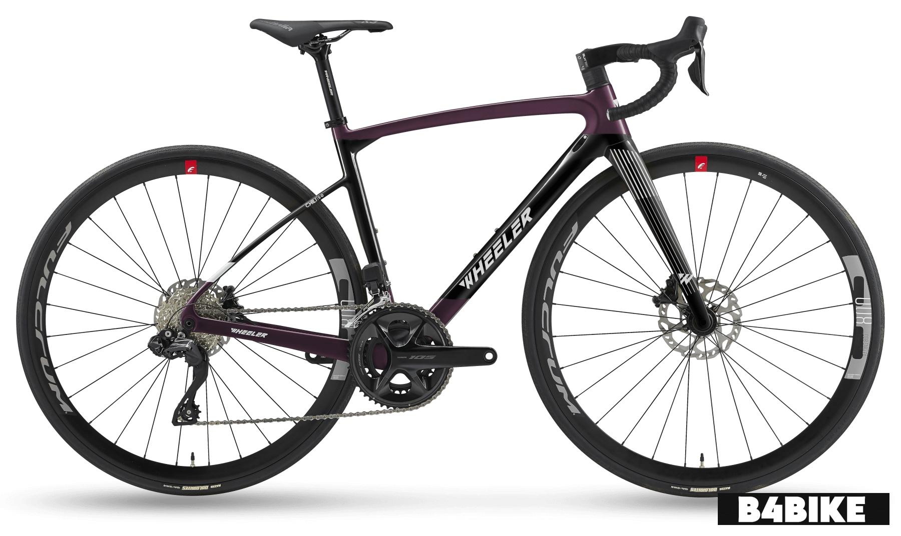 Wheeler Chili 5.0 Di2 Glossy Purple/Carbon UD